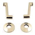 Kingston Brass Kingston Brass KSEL243PB Swivel Elbow for Tub Wall Mount Faucet; Polished Brass KSEL243PB